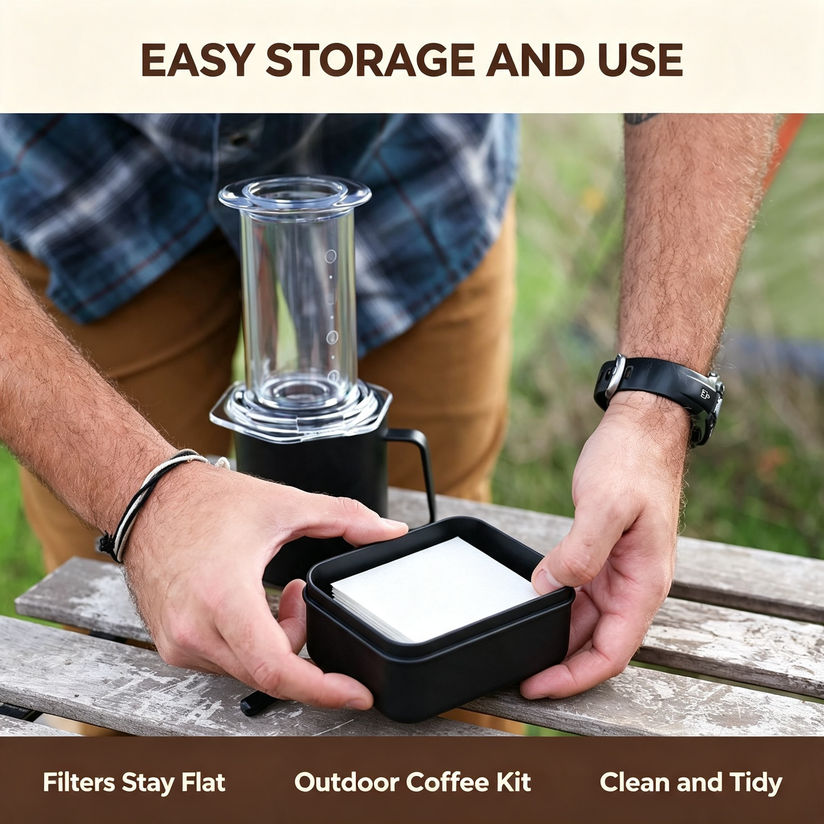 Coffee Filter Storage Case