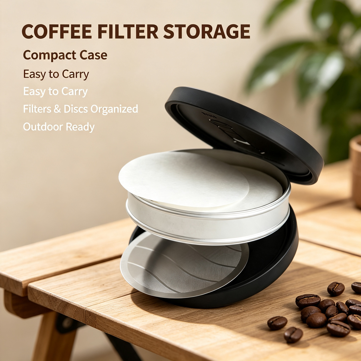 Coffee Filter Storage Case